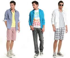 Sell Stuff Online - 3 Young Men Casual Clothes